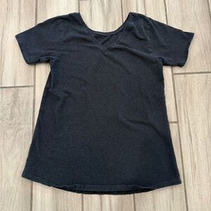 Maggie’s Organics size Small Black Organic Cotton Tee Shirt -Ethical Fair Trade!